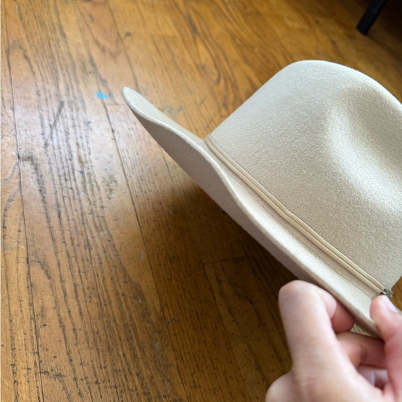 Gigi Pip Cream Wool Hat 57 - Picture 4 of 11